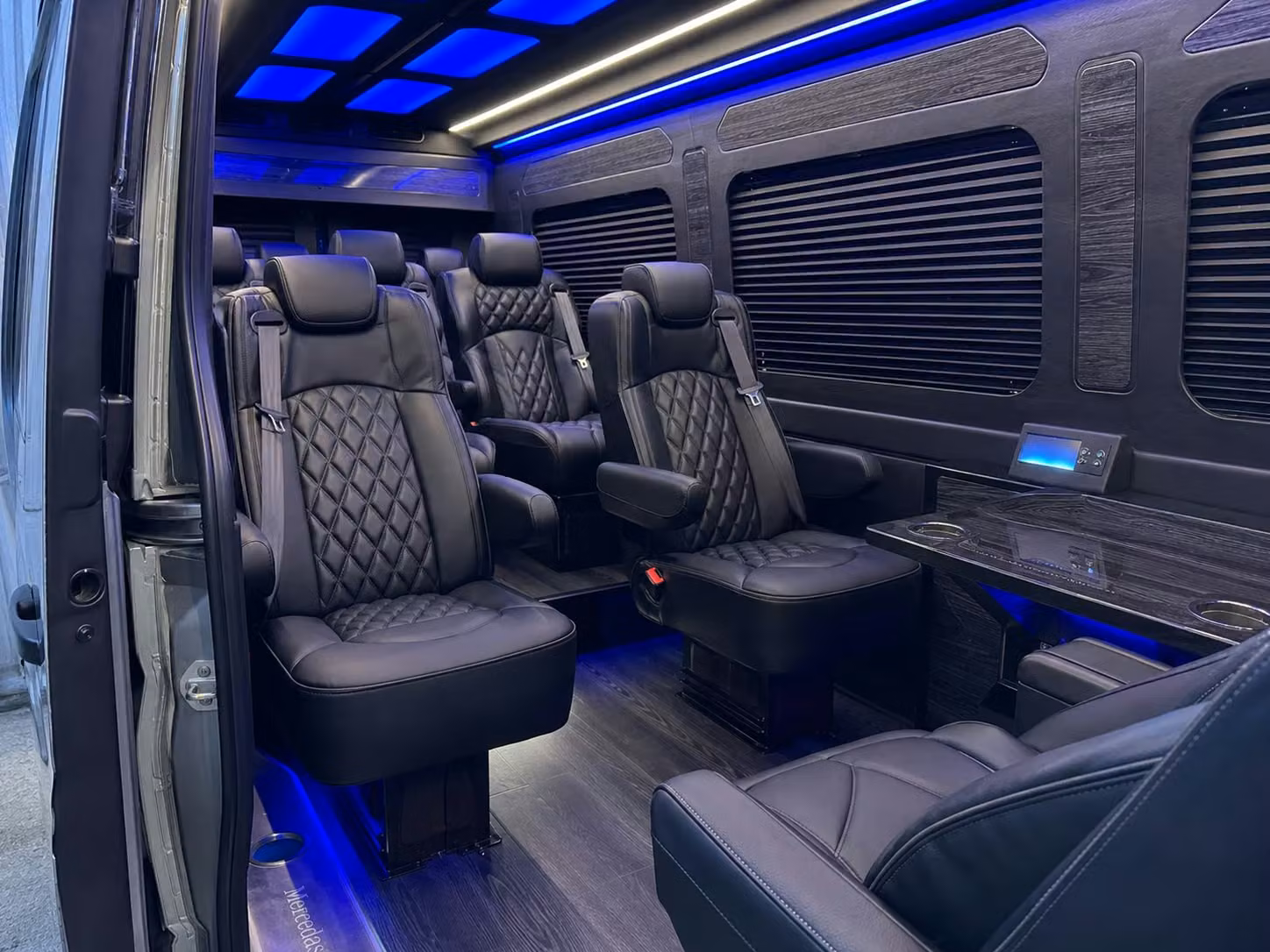 sprinter van transportation for groups and events across palm bay